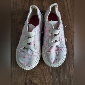 Pink Flower Shoes